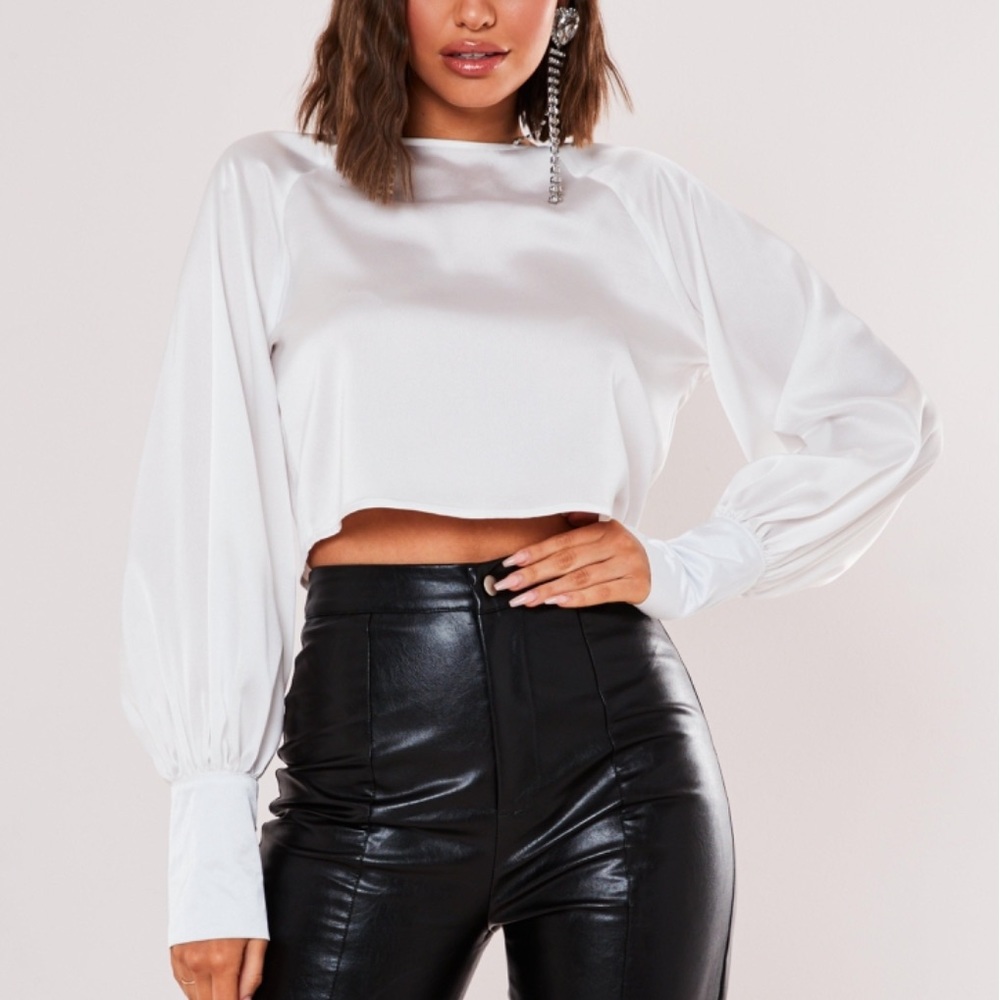 Missguided white top